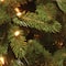 7.5 ft. Pre-lit Feel Real® Hinged Grande Fir Slim Artificial Christmas Tree, Clear Lights